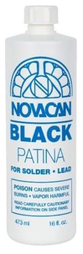 14392-Novacan Black Solder/Lead Patina 16oz.