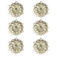 18275-Large Lead Rosettes 6/pack