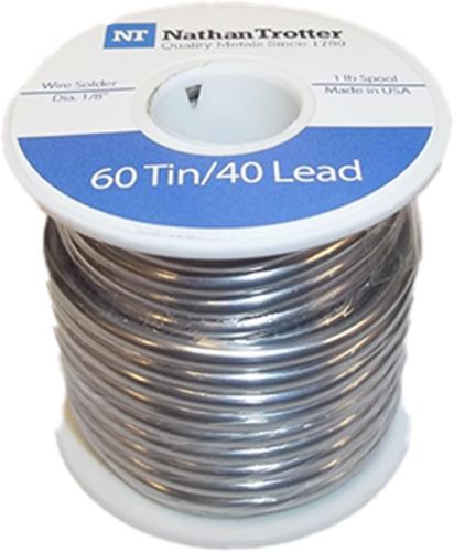 1932-Nathan Trotter 60/40 Solder 1lb. Spool