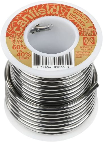 1960-Canfield 60/40 Solder 1lb. Spool
