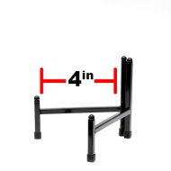 25817-4" Angled Wrought Iron Display Stand 