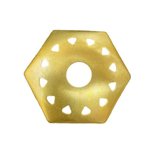 33341-Hexagon Vented Vase Cap 2"