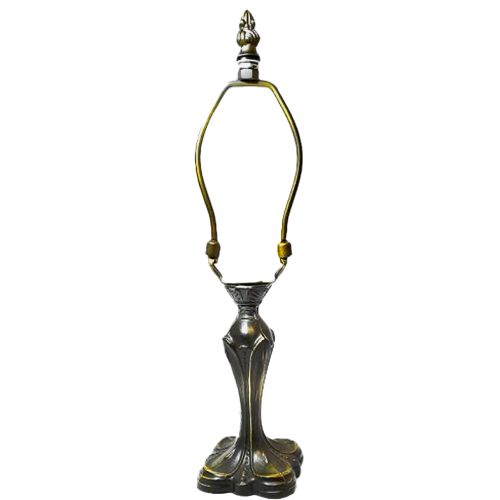 32016-Small Tulip Lamp Base Antique Bronze Finish