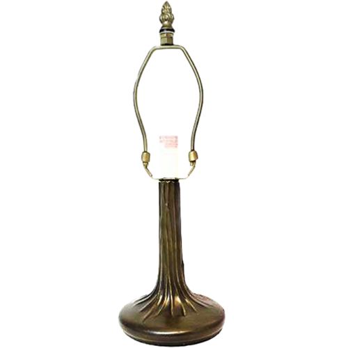 32019-Small Tree Trunk Lamp Base Antique Bronze Finish