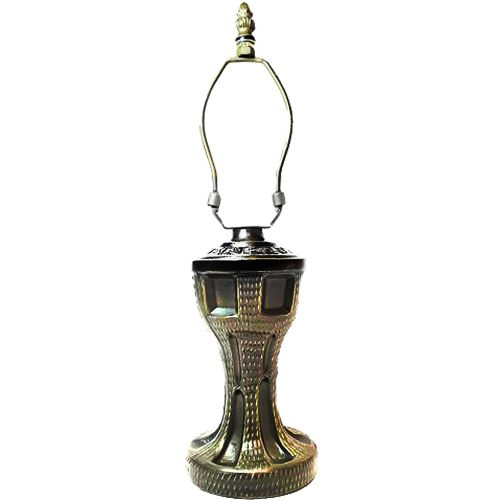 32021-Small Urn Lamp Base Antique Bronze Finish