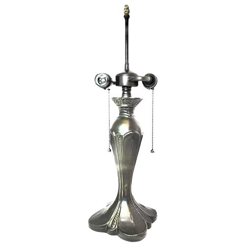 32041-Medium Tulip Lamp Base Antique Bronze Finish