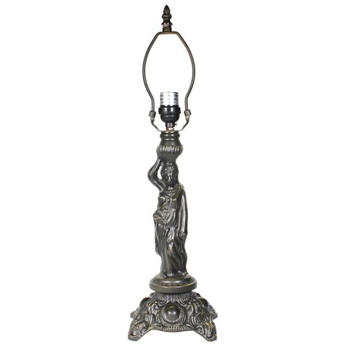 32061- Poseidon Lamp Base Antique Bronze Finish