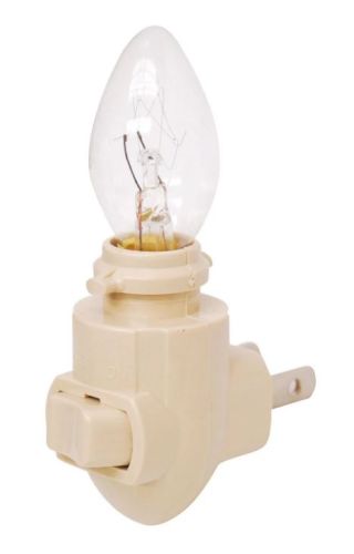 35690CS- Case Ivory Night Light w/4 Watt Bulb 50ea