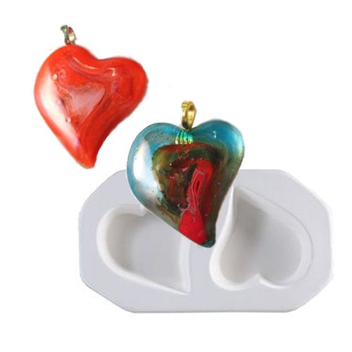 47297-Two Cast-a-cab Hearts Mold