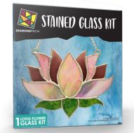 43603- Lotus Flower Pre-Cut Stained Glass Kit