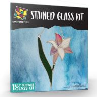 43604- Lily Flower Pre-Cut Stained Glass Kit
