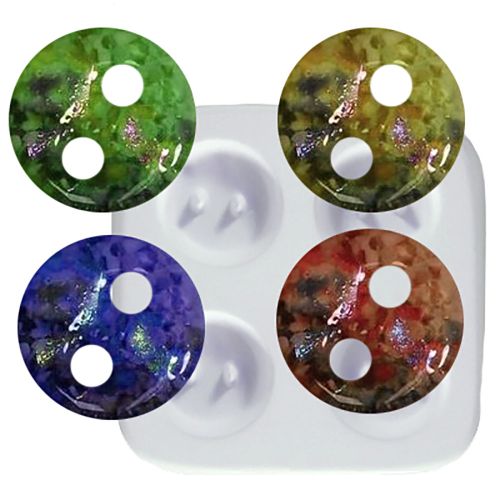 47237-Rd.Holey 4 Buttons Mold
