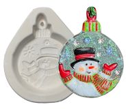 47419- Snowman Flakes Ornament Mold