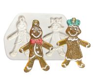 47430 Gingerbread Ornament Frit Mold