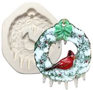 47431- Wreath Ornament Frit Cast Mold