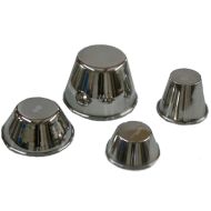 47852- Stainless Steel Mini Candle Mold Set 4/ea 