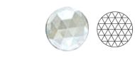 62411-Value 50MM Clear Round 54 Facets