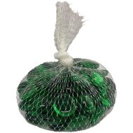 61010- 12oz. Bag Green Glass Nuggets