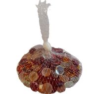 61020- 12oz. Bag Cranberry/Frosted Glass Nuggets