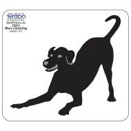 91038-Tattoo Stencil-Good Dog