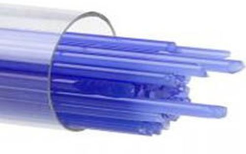 BU011472- Bullseye 2MM Cobalt Blue Opal Stringers - 90 COE