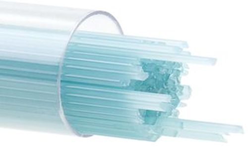 BU011607- Bullseye 1MM Turquoise Blue Opal Stringers - 90 COE