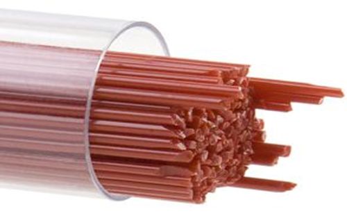 BU012407- Bullseye 1MM Red Opal Stringers - 90 COE