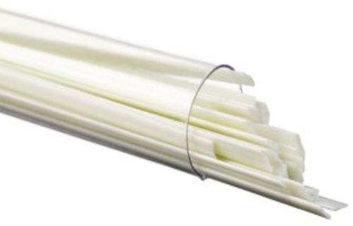 BU013704- Bullseye French Vanilla Opal Ribbon 90 COE