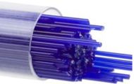 BU014707- Bullseye 1MM Deep Cobalt Blue Opal Stringers - 90 COE