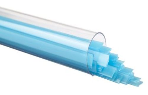 BU021604- Bullseye Light Cyan Opal Ribbon  90 COE