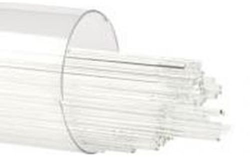 BU110105- Bullseye .5MM Clear Stringers - 90 COE