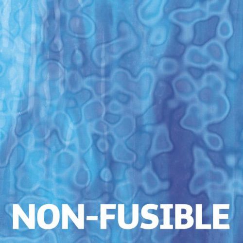 BU6264H - Lt. Blue / Cobalt Mottle Non-Fusible 10"x11.5"