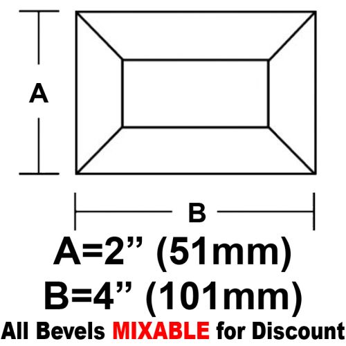 BV24-Rec.Bevel 2"x4"