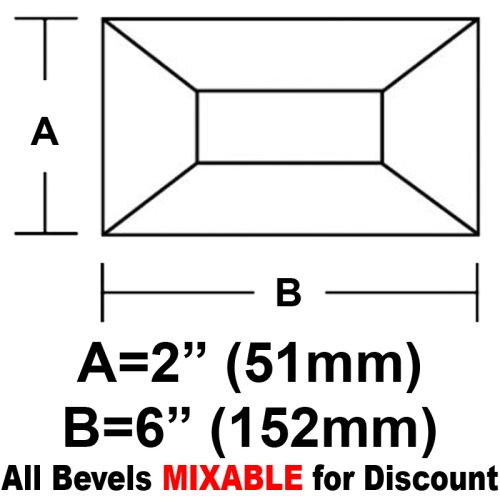 BV26CS-Case 240ea. Rec.Bevel 2"x6" 