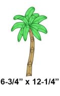 COEC123-Exquisite Cluster Color Palm Tree