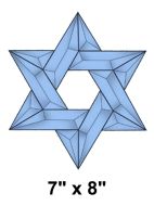 COEC210-Exquisite Cluster Color Star of David