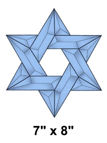 COEC210-Exquisite Cluster Color Star of David