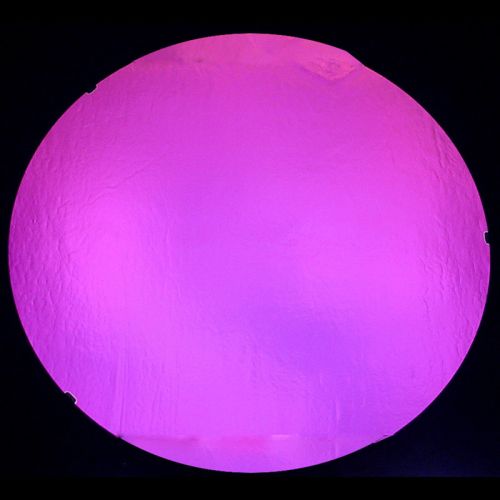 DC610A-CBS Thin Dichroic Green/Magenta Blue On Clear 16"x19" - 96 COE