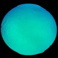 DC854B-CBS Thin Dichroic Teal On Black 8"x9"- 90 COE