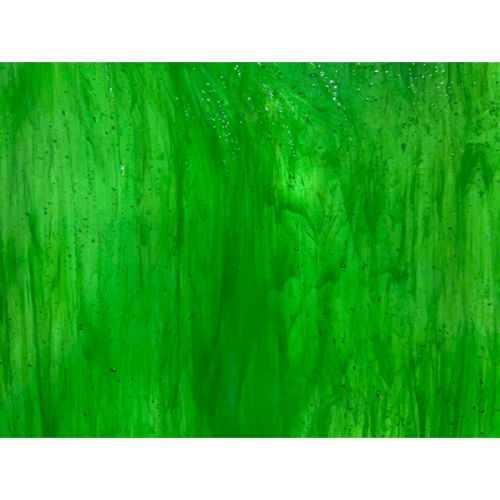 DG1083-Designer Glass Medium Green Wispy Opal