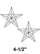 EC226-Exquisite Cluster Medium 5 Point Star