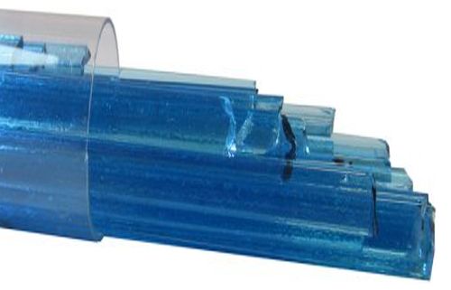 UN1051- Oceanside Sky Blue Transparent Noodles 96 COE #5331