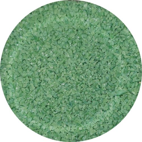 WF9517-Wissmach Glass Frit Medium Olive Green Opal 96-07 1Lb. - 96 COE