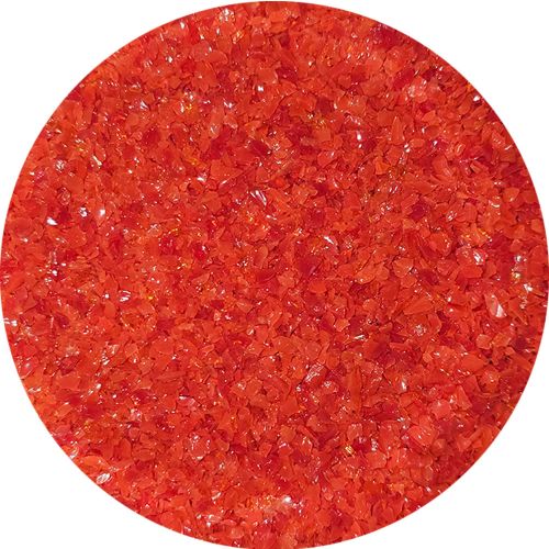 WF9527-Wissmach Glass Frit Medium Dark Red Opal 96-41 1Lb. - 96 COE