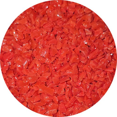 WF9528-Wissmach Glass Frit Coarse Dark Red Opal 96-41 1Lb. - 96 COE