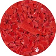 WF9529-Wissmach Glass Frit Mosaic Dark Red Opal 96-41 1Lb. - 96 COE