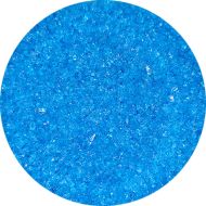 WF9537-Wissmach Glass Frit Medium Sky Blue Trans. 96-13 1Lb. - 96 COE