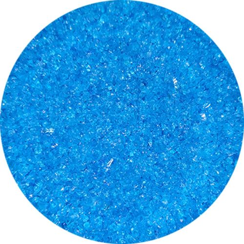 WF9537-Wissmach Glass Frit Medium Sky Blue Trans. 96-13 1Lb. - 96 COE