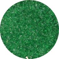 WF9542-Wissmach Glass Frit Medium Garden Green Trans. 96-17 1Lb. - 96 COE