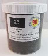WF9546-Frit 96 Fine Black Opal #96-02 